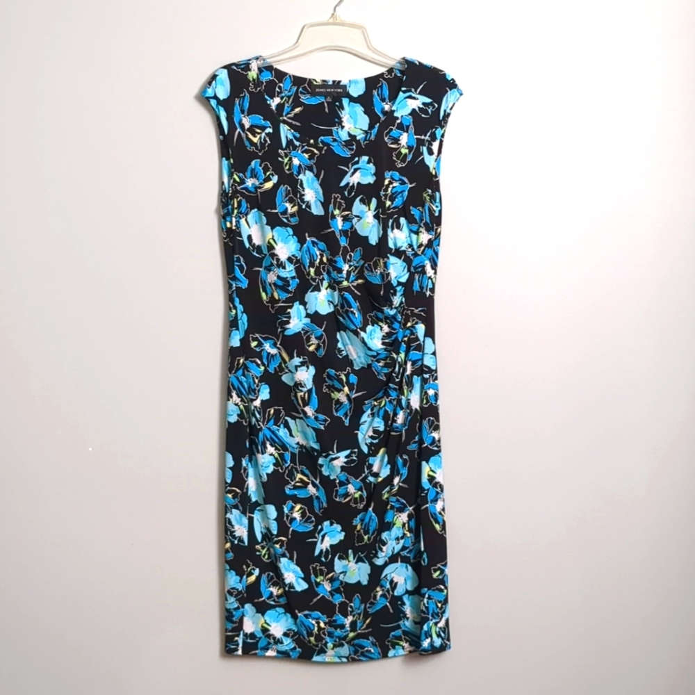 Jones New York Womens Floral Dress Size Medium